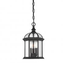 5-0635-BK - Kensington 3-Light Outdoor Hanging Lantern in Textured Black