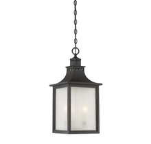  5-256-25 - Monte Grande 3-Light Outdoor Hanging Lantern in Slate