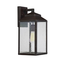  5-341-213 - Brennan 1-Light Outdoor Wall Lantern in English Bronze with Gold