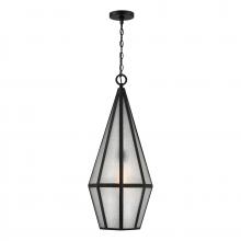  5-706-BK - Peninsula 1-Light Outdoor Hanging Lantern in Matte Black