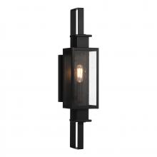  5-825-BK - Ascott 1-Light Outdoor Wall Lantern in Matte Black