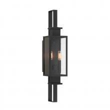  5-826-BK - Ascott 2-Light Outdoor Wall Lantern in Matte Black