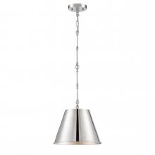 Savoy House 7-232-1-109 - Alden 1-Light Pendant in Polished Nickel