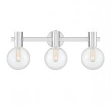  8-3076-3-11 - Wright 3-Light Bathroom Vanity Light in Chrome