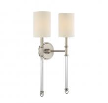  9-103-2-SN - Fremont 2-Light Wall Sconce in Satin Nickel