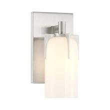  9-4128-1-SN - Caldwell 1-Light Bathroom Vanity Light in Satin Nickel