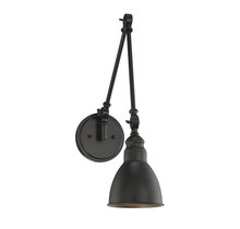  9-960-1-89 - Dakota 1-Light Adjustable Wall Sconce in Matte Black