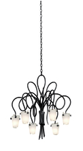  4308TO/FROST - Tribecca 6 Light Chandelier