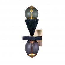  518721WB - Demi Green Marble LED Wall Sconce