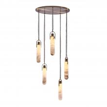  519277WB - Flint 5 Light Full Canopy Pendant