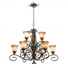  5535TO/PS15 - Amelie 9 Light Chandelier