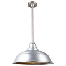  H-QSN15117-SA-96/QSN24ST3-96/QSNHSC-96 - 17" Ceiling Stem Light