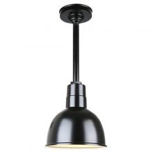  H-QSN16110-SA-91/QSN12ST3-91/QSNHSC-91 - 10" Ceiling Stem Light