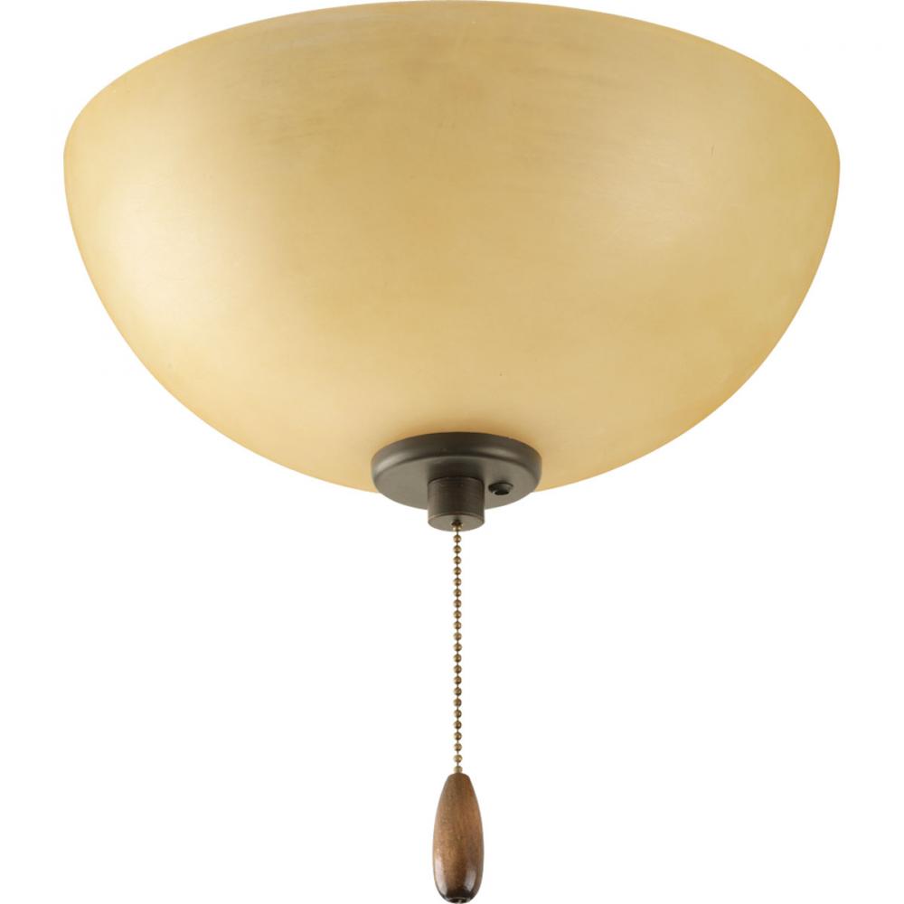 Bravo Collection Three-Light Ceiling Fan Light