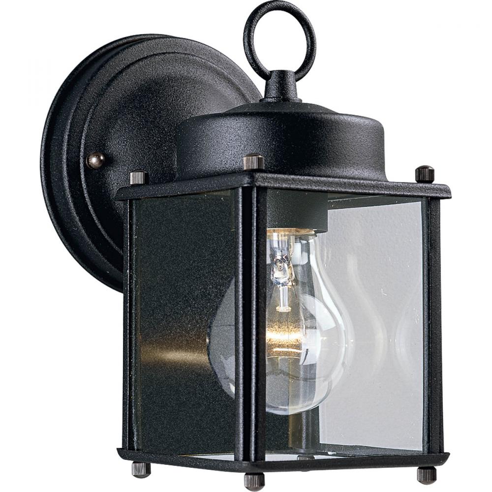 Flat Glass Lantern One-Light Wall Lantern