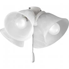  P2643-30WB - AirPro Collection Four-Light Ceiling Fan Light