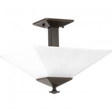  P350107-020 - Clifton Heights Collection 12-3/4" Two-Light Semi-Flush