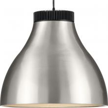  P500373-009-30 - Radian LED Collection Modern Brushed Nickel Metal Pendant