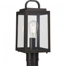  P540064-020 - Grandbury Collection One-Light Transitional Antique Bronze Clear Glass Outdoor Post Light