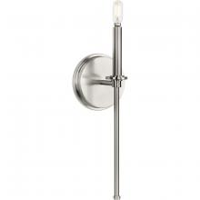  P710106-009 - Elara Collection One-Light New Traditional Brushed Nickel Wall Light