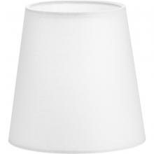  P860060-000 - Elara Collection White Linen Accessory Tapered Shade