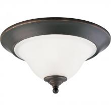  P3476-20 - Trinity Collection Two-Light 15" Close-to-Ceiling