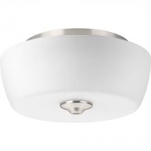  P350061-009 - Leap Collection Two-Light 14" Flush Mount