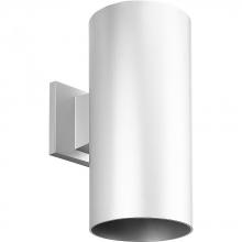  P5641-30 - 6" White Outdoor Wall Cylinder
