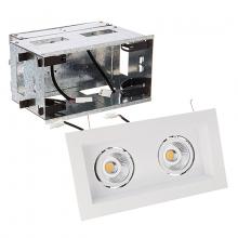  MT-3LD211R-F935-WT - Mini Multiple LED Two Light Remodel Housing with Trim and Light Engine