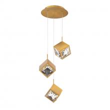  PD-29303R-AB - Ice Cube Chandelier Light