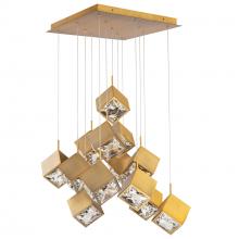  PD-29313S-AB - Ice Cube Chandelier Light