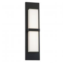  WS-W21122-35-BK - BANDEAU Outdoor Wall Sconce Light