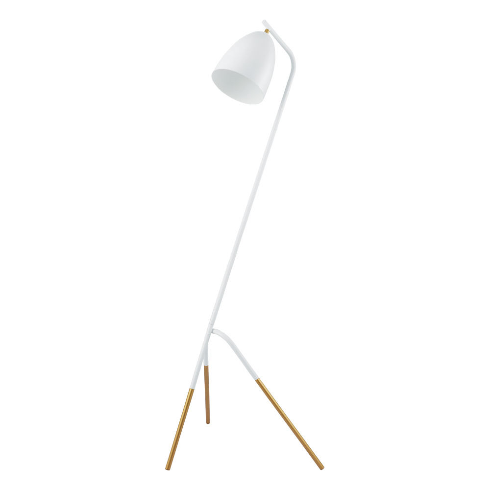 Westlinton - Floor Lamp White and Gold Finish 60W