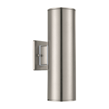  200029A - 2 LT Outdoor Wall Light With Stainless Steel Finish 2-50W E26