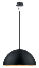  201295A - 1x22.5W LED Pendant With Black & Gold Finish