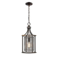  202812A - 1x100 Pendant w/ Oil Rubbed Bronze Finish and Metal Shade