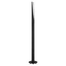  203388A - 1x10W Floor Lamp With Matte Black & Silver Finish