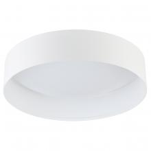  205627A - Integrated LED Ceiling Light With a White Finish and White Acrylic Shade 23W Integrated LED