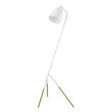  49944A - Westlinton - Floor Lamp White and Gold Finish 60W