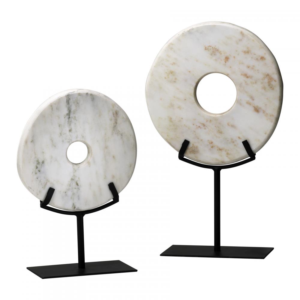 Disk On Stand|White-Small