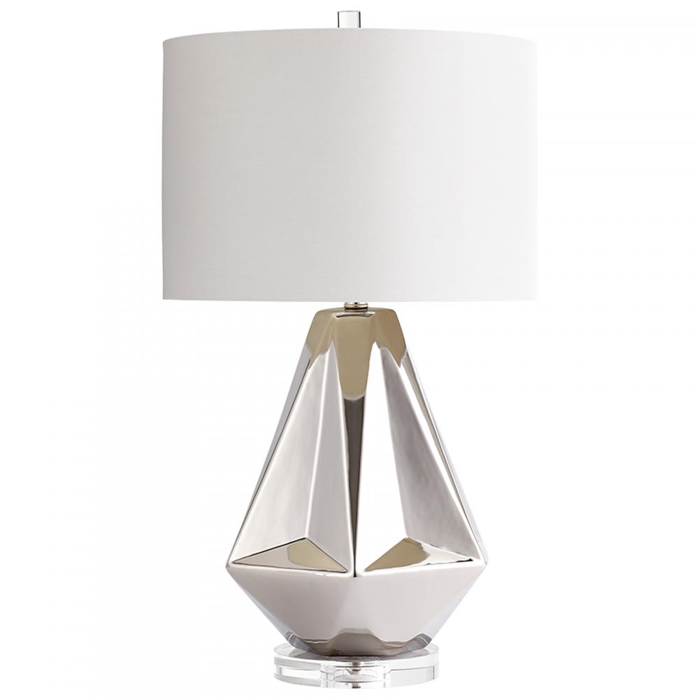 Silver Sails Lamp W/LED