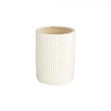  11197 - Harmonica Vase|White-SM
