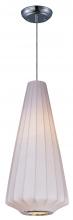 Maxim 12184WTPC - Cocoon-Single Pendant