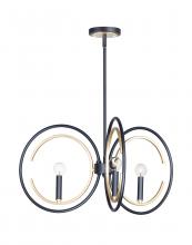 Maxim 12503BKGLD - Clip-Chandelier