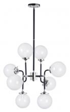  24725WTBKPN - Atom 8-Light Pendant