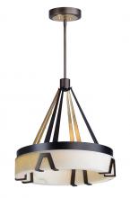  30146BZGTGLD - Boulder 1-Light LED Chandelier