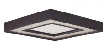  35043CRYBZ - Splendor 15.5" SQ LED Flush Mount