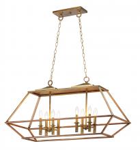  39547HZBRG - Woodland-Linear Pendant