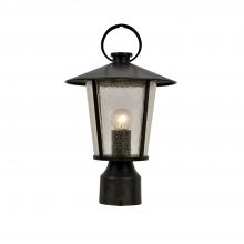  AND-9207-SD-MK - Andover 1 Light Matte Black Outdoor Post