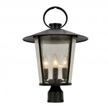  AND-9209-SD-MK - Andover 4 Light Matte Black Outdoor Post